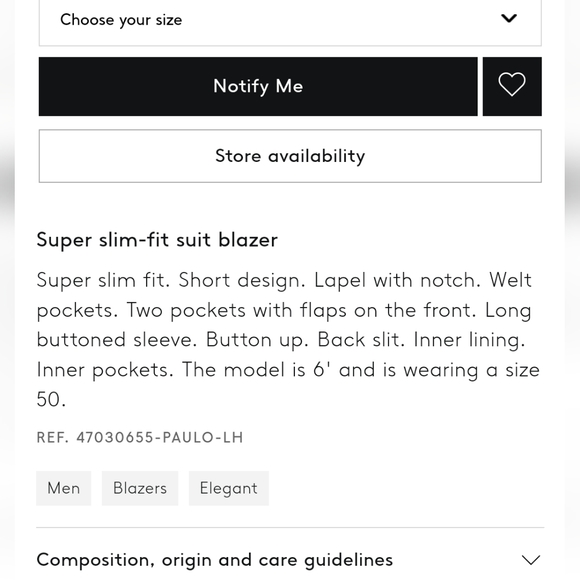 mango brand mens suit NWT - Picture 6 of 10